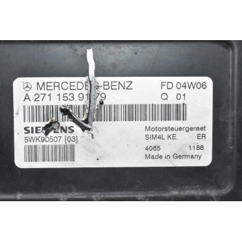 Εγκέφαλος Mercedes-Benz SLK 200 W170 R170 W203 W209 1998-2008 A2711539179 5WK90507