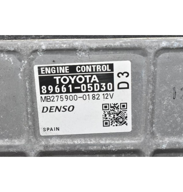 Εγκέφαλος Toyota Avensis 2.0 D4D 2008-2013 89661-05D30 MB275900-0182
