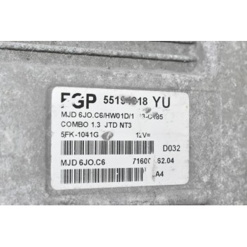 Εγκέφαλος Opel Combo 1.3 JTD 2004-2010 55194018 5FK-1041G (Corsa)