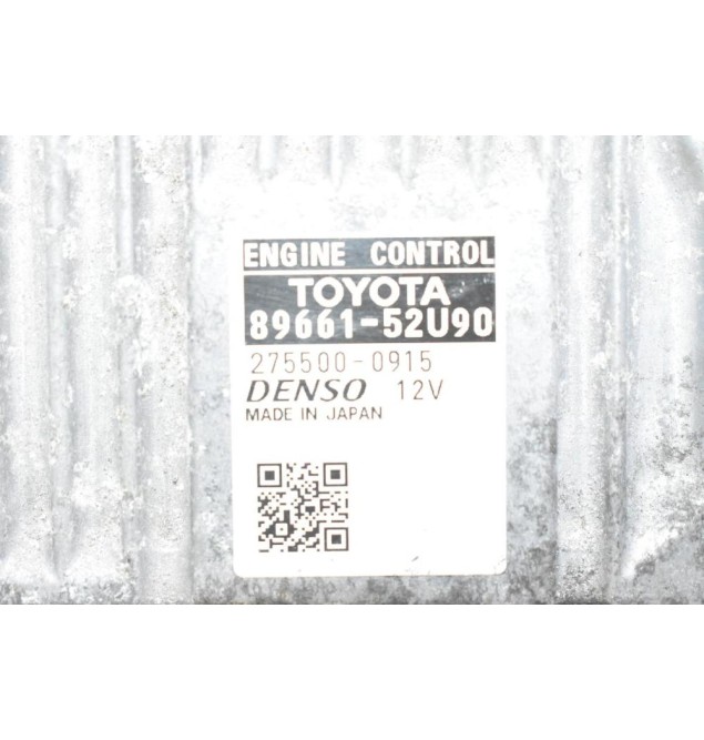 Εγκέφαλος Toyota Prius 2008-2016 89661-52U90 275500-0915