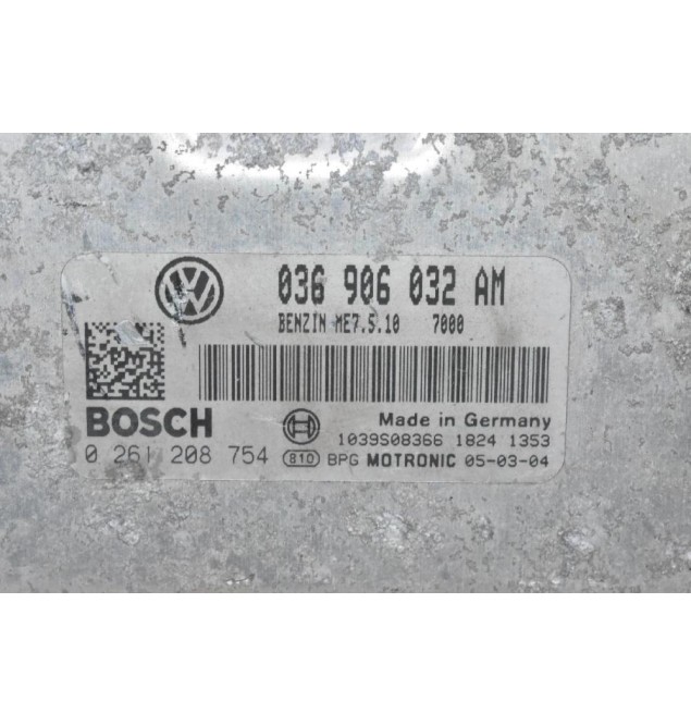 Εγκέφαλος Volkswagen Golf 1.4 2003-2008 036906032AM 0261208754 1039S08366
