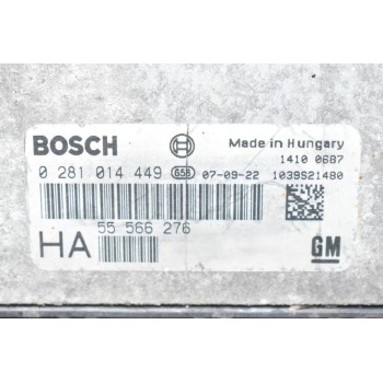 Εγκέφαλος Opel Vectra 1.9 2002-2008 55566276 0281014449 1039S21480