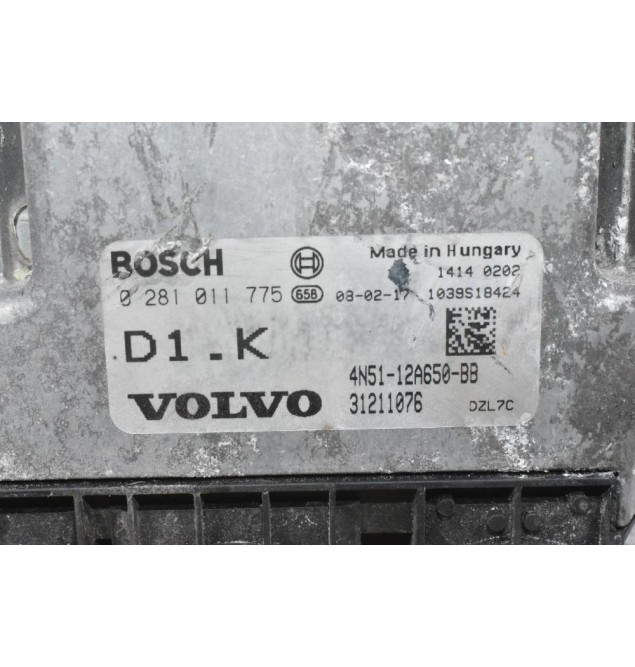 Εγκέφαλος Volvo S40 V50 C30 1.6 D 2005-2015 4N51-12A650-BB 31211074 0281011775