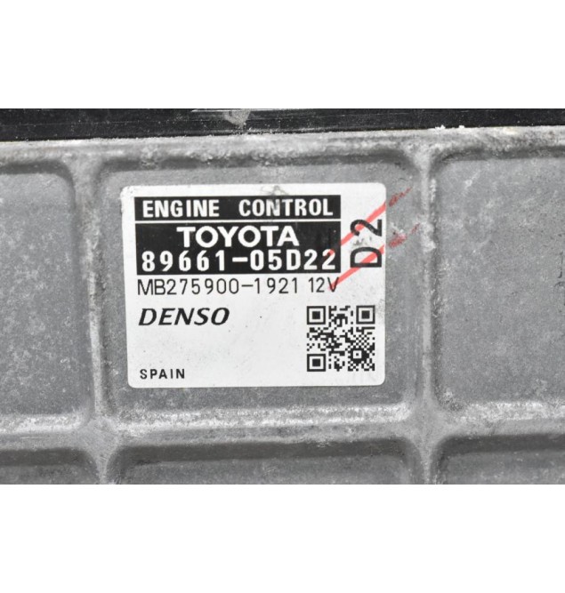 Εγκέφαλος Toyota Avensis 2.0 D4D 2008-2013 89661-05D22 MB275900-1921