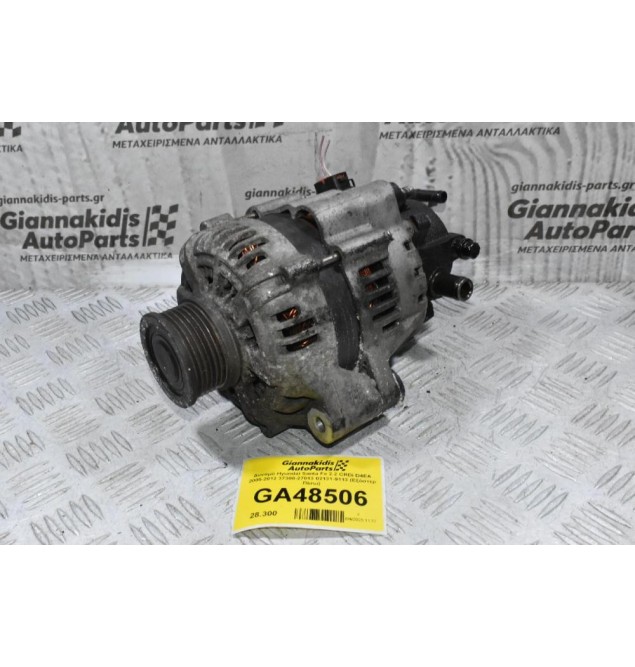 Δυναμό Hyundai Santa Fe 2.2 CRDi D4EA 2005-2012 37300-27013 02131-9113 (Εξόστερ Πίσω)
