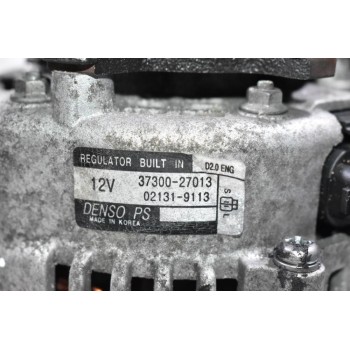 Δυναμό Hyundai Santa Fe 2.2 CRDi D4EA 2005-2012 37300-27013 02131-9113 (Εξόστερ Πίσω)