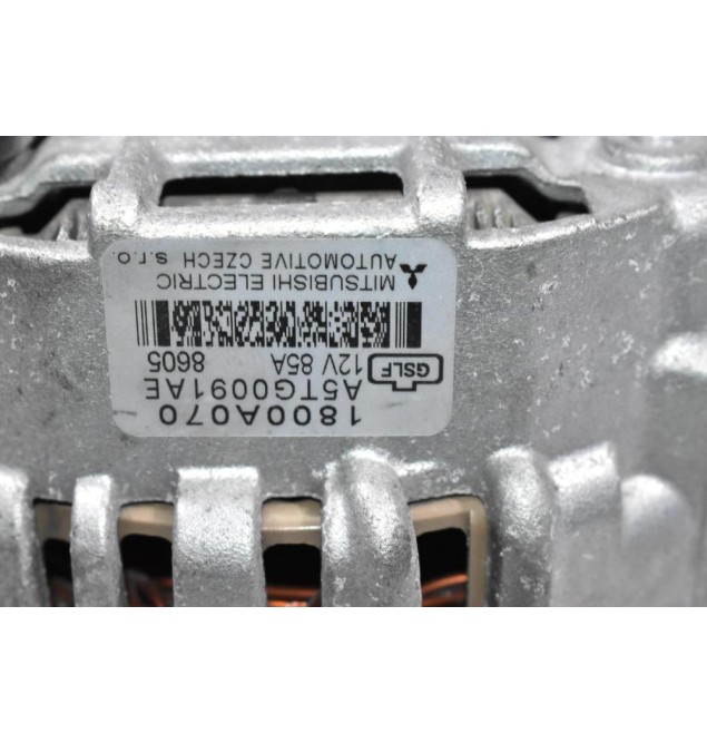Δυναμός Mitsubishi Colt 1.3 2004-2012 1800A070 A5TG0091AE 12V 85A (Γνήσιο) (Smart 134910) (1.1 1.3 1.5)