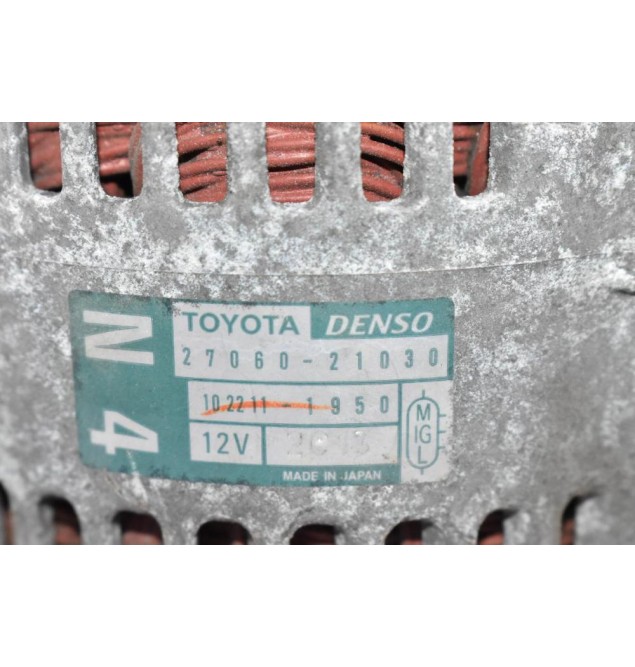 Δυναμό Toyota Yaris 2NZ 1999-2005 DENSO 27060-21030 102211-1950