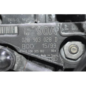 Δυναμό Audi A3 1.8T 20VT / 1.6 AGU AKL 1998-2004 028903028D 0124325003 90A (Volkswagen Golf - Seat - Skoda)