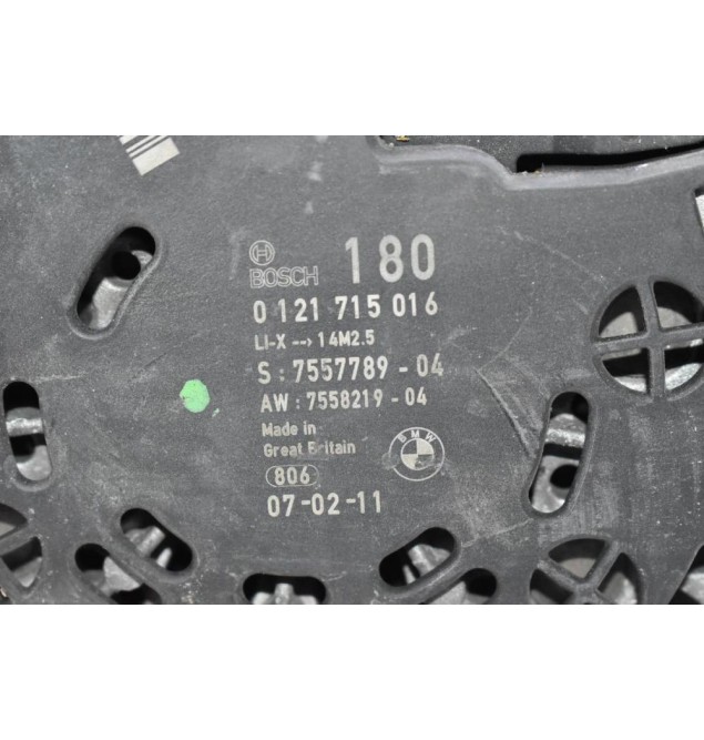 Δυναμό Bmw 335 N54 2005-2015 7557789-04 7558219-04 0121715016 (Γνήσιος)
