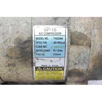 Κομπρεσέρ Aircondition - A/C Isuzu D-Max 3.0 4JJ1 2007-2012 25186533 (Πρόβλημα Στη Φισα)