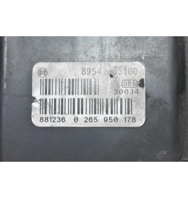 Μονάδα ABS Toyota Avensis T25 2003-2008 BOSCH 89541-05100 44540-05051 0265950178 0265225387