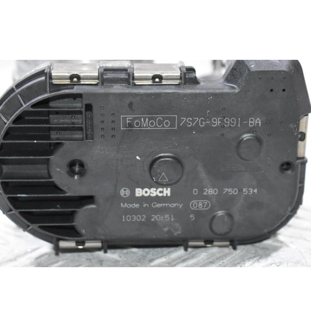 Πεταλούδα Γκαζιού Volvo S60 V60 B4164T 2010-2015 7S7G-9F991-BA 0280750534 (Ford Focus) (Γνήσια)