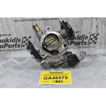 Πεταλούδα Γκαζιού Toyota Corolla / Auris 4ZZ 1.4 1997-2002 DENSO 22270-22050 89452-05010 136800-1580 (Γνήσια)