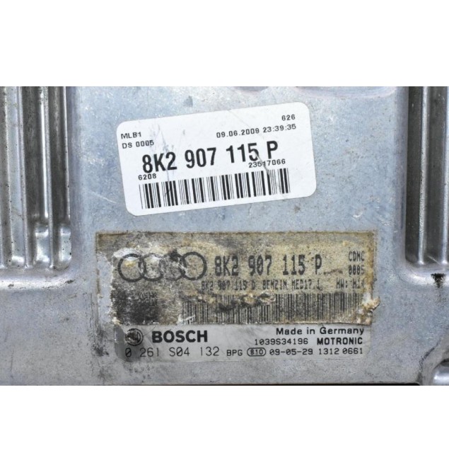 Εγκέφαλος Audi A4 2.0 CDN 2008-2015 BOSCH 8K2907115P 0261S04132 (A5 Q5) (Γνήσιο)