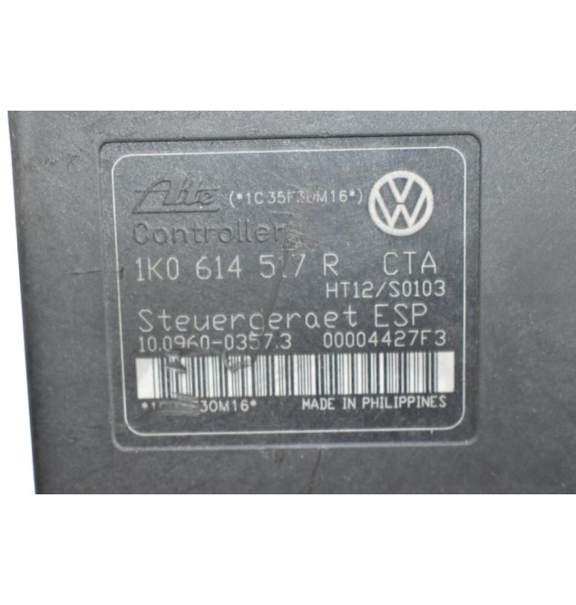 Μονάδα ABS Volkswagen Golf / Caddy / Touran 2006-2015 1K0614517R (Γνήσια) (Seat Leon - Toledo - Altea / Skoda Octavia / Audi A3)