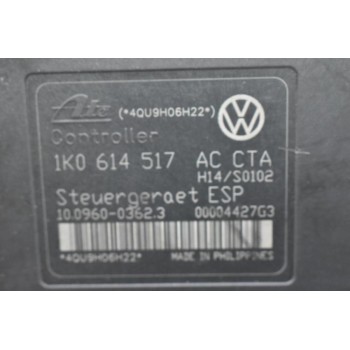 Μονάδα ABS Volkswagen Golf - Touran - Jetta - Polo 2002-2010 1K0614517AC (Audi A3 - S3) (Seat Skoda) (Γνήσια)