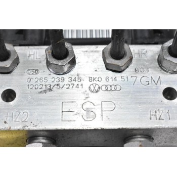 Μονάδα ABS Audi A4/ A5 / S4 / S5 2008-2013 8K0907379CK 8K0614517GM 0265952061 0265239345
