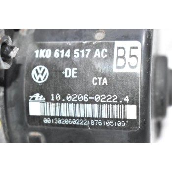 Μονάδα ABS Volkswagen Golf - Touran - Jetta - Polo 2002-2010 1K0614517AC (Audi A3 - S3) (Seat Skoda) (Γνήσια)