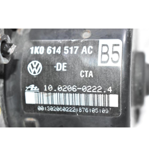 Μονάδα ABS Volkswagen Golf - Touran - Jetta - Polo 2002-2010 1K0614517AC (Audi A3 - S3) (Seat Skoda) (Γνήσια)
