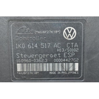 Μονάδα ABS Volkswagen Golf - Touran - Jetta - Polo 2002-2010 1K0614517AC (Audi A3 - S3) (Seat Skoda) (Γνήσια)