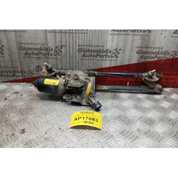 Μοτερ Με Βραχίονες -Μπράτσα Υαλοκαθαριστήρων Εμπρος Hyundai Getz 2002-2005 98100-1C100 5 pins