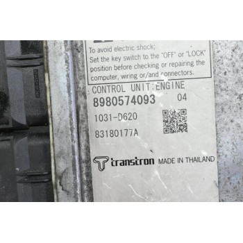 Εγκέφαλος Isuzu D-Max 2.5 4JK1 2007-2013 8980574093 1031-D620