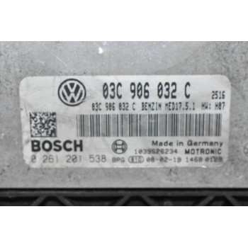 Εγκέφαλος Volkswagen Golf / Touran / Passat 1.4 TSI 2006-2012 BOSCH 03C906032C 0261201538 1039S26234
