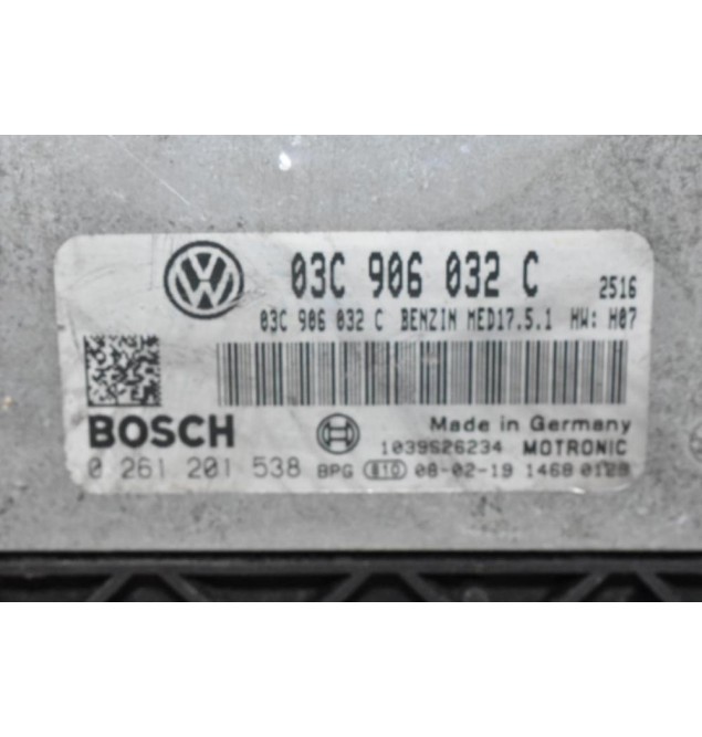 Εγκέφαλος Volkswagen Golf / Touran / Passat 1.4 TSI 2006-2012 BOSCH 03C906032C 0261201538 1039S26234