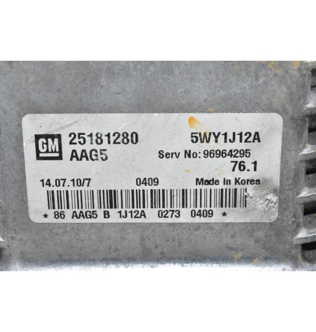 Εγκέφαλος Chevrolet Cruze 2008-2018 25181280 5WY1J12A 96964295