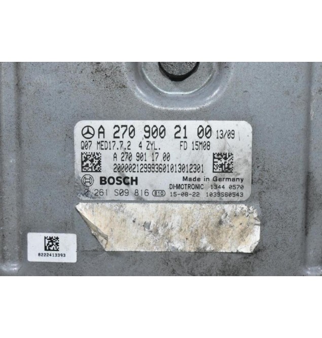 Εγκέφαλος Mercedes-Benz CLA GLA 200 2004-2020 A2709002100 1039S60543 0261S09816 (Γνήσιος) (Σπασιμο Στην Φίσα)