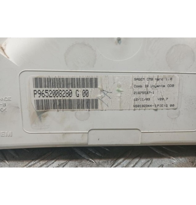 Καντράν - Κοντέρ Citroen C3 2002-2005 1 Φις P9652008280