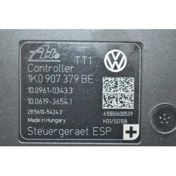 Μονάδα ABS Volkswagen Golf - Scirocco 2006-2015 1K0907379BE 1K0614517CR (Γνήσια) (Eos Caddy Touran Jetta Beetle) (Seat Leon / Skoda Octavia / Audi A3)