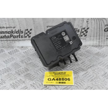 Μονάδα ABS Skoda Yeti 2006-2015 1K0907379BL 1K0614517DP (Γνήσια) (Seat / Volkswagen / Audi) (Ράγισμα Στο Πλαστικό)
