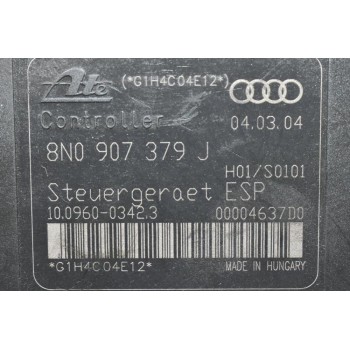 Μονάδα ABS Audi TT / S3 1998-2007 8N0907379J 8N0614517H (Γνήσια)