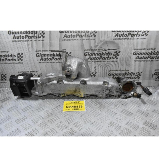 Πολλαπλή Εισαγωγής Hyundai Santa Fe D4EA 2005-2010 (Κλαπέ) (Σπασμένο Φίς)