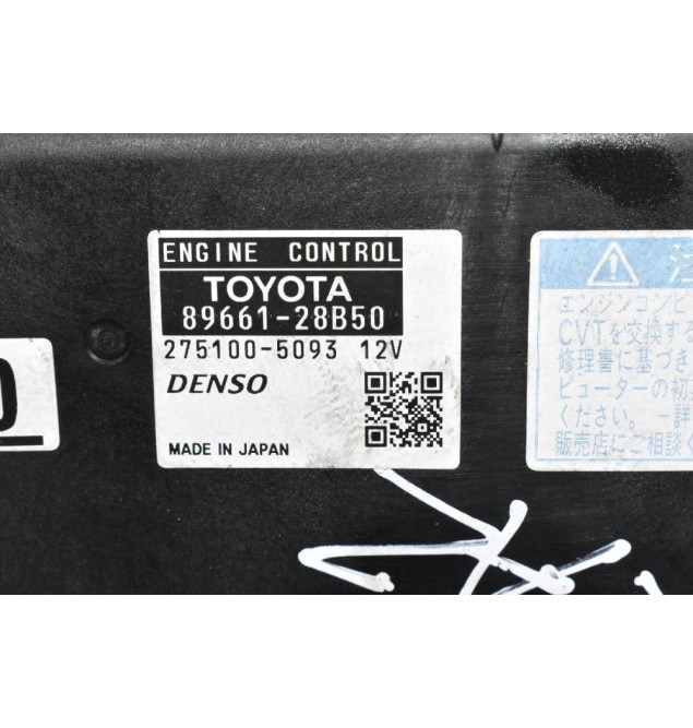 Εγκέφαλος Toyota RAV 4 2.2 2AZ 2005-2012 DENSO 89661-28B50 275100-5093 (Auto)
