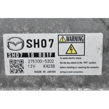 Εγκέφαλος Mazda 6 - CX-5 - CX-7 2010-2019 2.2 SH0718881F 275700-5202