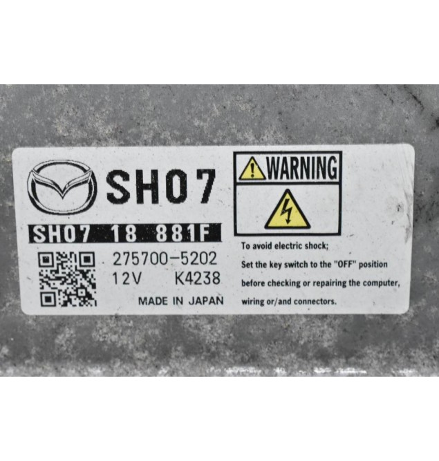 Εγκέφαλος Mazda 6 - CX-5 - CX-7 2010-2019 2.2 SH0718881F 275700-5202