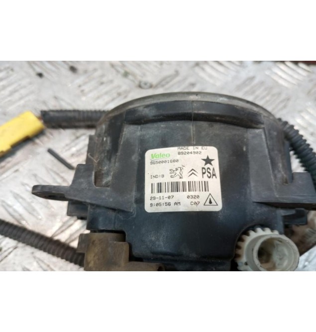 Προβολέας Ομιχλης Εμπρος Δεξια Peugeot 307 2005-2007 9650001680
