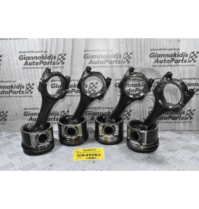 Πιστόνια - Μπιέλες Nissan Cabstar TD27 1993-2010 (Εξωτερική Διάμετρος 96mm / 30mm Πίρος) (Σετ 4 Τεμαχια)