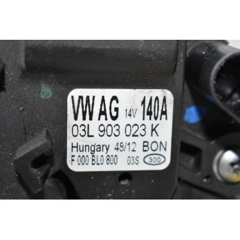 Δυναμός Audi A3 / A4 1.6 TDI CLH 140A 14V 2010-2016 03L903023K (Γνήσιο) (Volkswagen Golf / Seat Leon / Skoda Octavia)