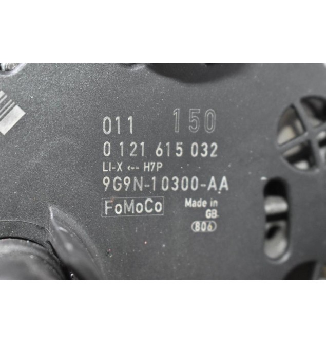 Δυναμός Volvo V70 / V60 / S60 / XC60 2.0t B4204T7 150A 2010-2015 (Γνήσιο) 9G9N-10300-AA 0121615032