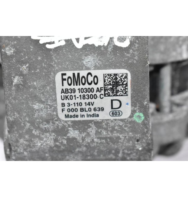 Δυναμό Ford Ranger -  Mazda 2.2 3.2 QJ2R P4AT 2010-2020 AB39-10300-AF UK01-18300-C (Γνήσιο)