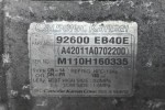 Κομπρεσέρ Aircondition Nissan Navara D40 2.5 YD25 2005-2010 92600-EB40E