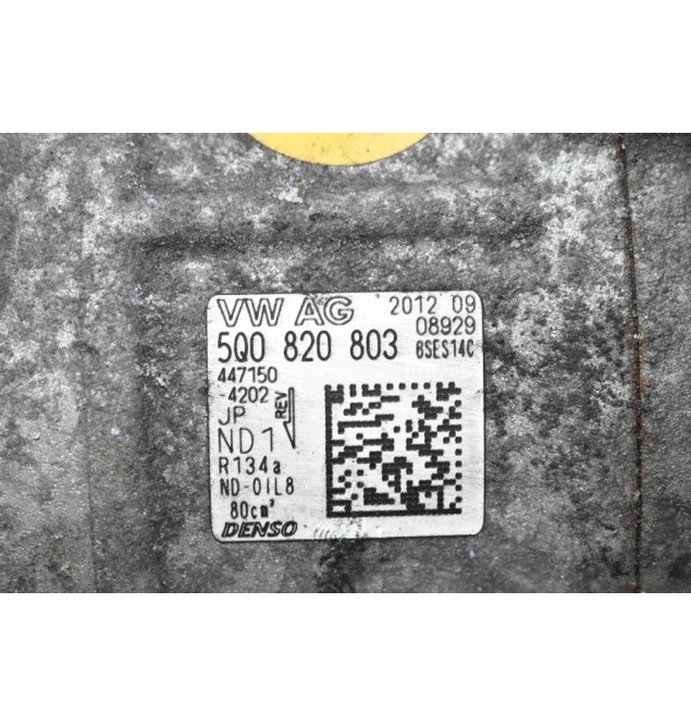 Κομπρεσέρ Aircondition A/C Audi A3 / A4 1.6 TDI CLH 2010-2016 5Q0820803 (Γνήσιο) (Volkswagen Golf / Seat Leon / Skoda Octavia)