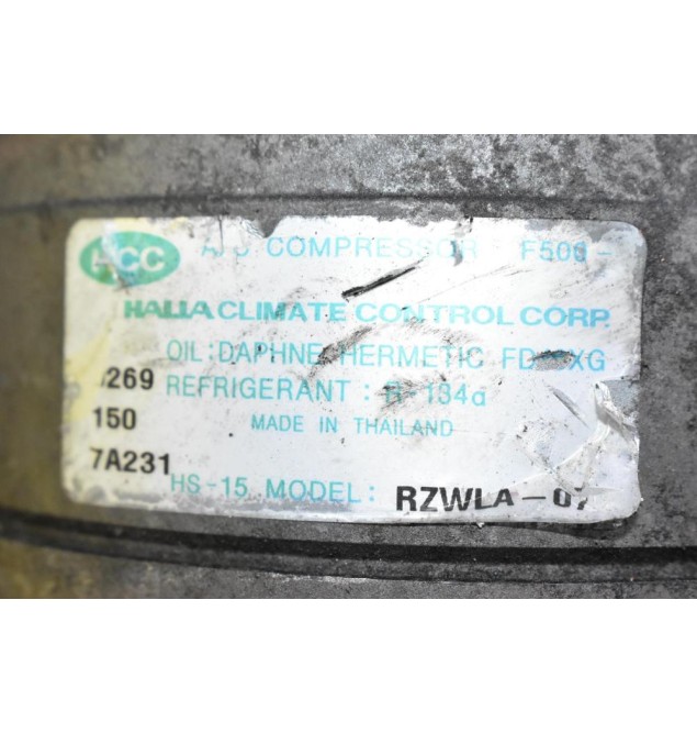 Κομπρεσέρ Aircondition Ford Ranger / Mazda B2500 2.5 WL 12V 1998-2005 RZWLA-07