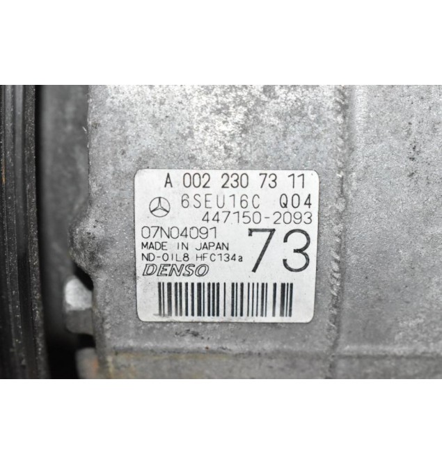 Κομπρεσέρ Aircondition A/C Mercedes-Benz E 350 W212 / CLS / C350 / SLK350 R172 276952 3.5 2011-2016 A0022307311 447150-2093 (Χτύπημα Στη Τροχαλία)