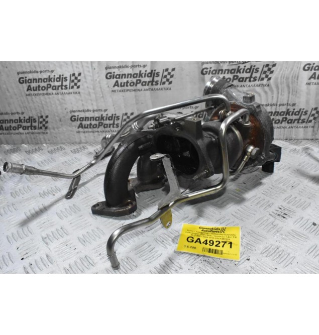 Turbo / Τουρμπίνα - Πολλαπλη Εξαγωγής Volkswagen Golf / Polo / Scirocco 1.4cc TSI BLG BMY 2008-2015 03C145701K 5303970099 K032074DAB42-142 (Seat - Skoda - Audi)