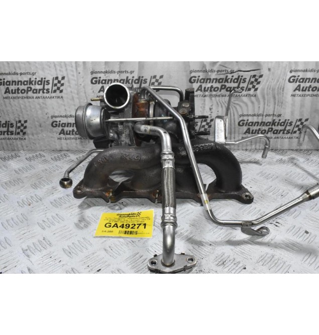 Turbo / Τουρμπίνα - Πολλαπλη Εξαγωγής Volkswagen Golf / Polo / Scirocco 1.4cc TSI BLG BMY 2008-2015 03C145701K 5303970099 K032074DAB42-142 (Seat - Skoda - Audi)